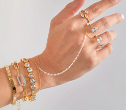 Pulseras Stretchy con Circonias Heartshape