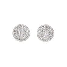 Aretes de diamantes