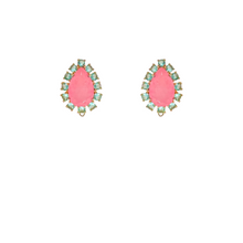 Aretes con drops desmontables