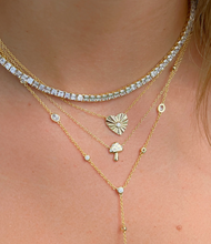 Collar con Corazón Fluted