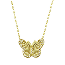 Collar con Mariposa Fluted
