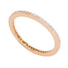 Dainty eternity con circonias 1mm