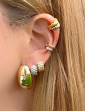 Aretes Chunky en Bean shape