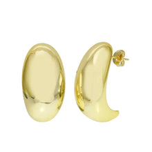 Aretes Chunky en Bean shape