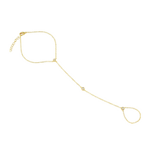 Handchain con Puntos de Luz en Circonias