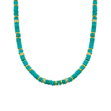 Collar con beads de piedras naturales