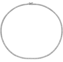 Collar tennis con circonias 2mm 15