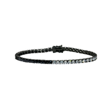 Black tennis bracelet