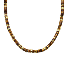 Collar con beads de piedras naturales