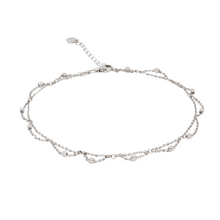 Tobillera con dangling chain