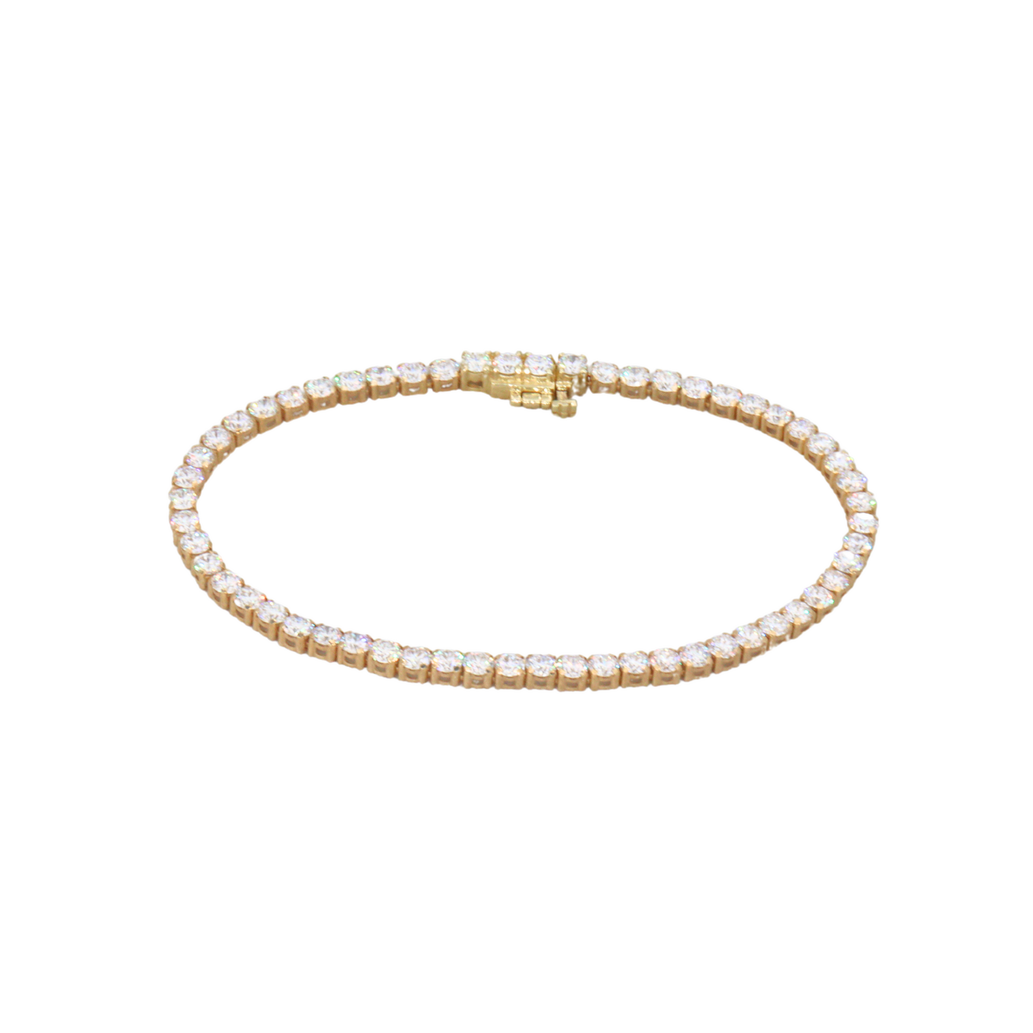 Pulsera tennis con 5CT de diamantes LAB