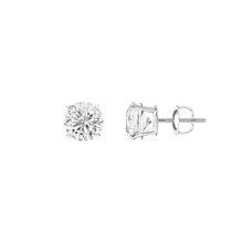 Studs Round con diamantes LAB 4.00CT