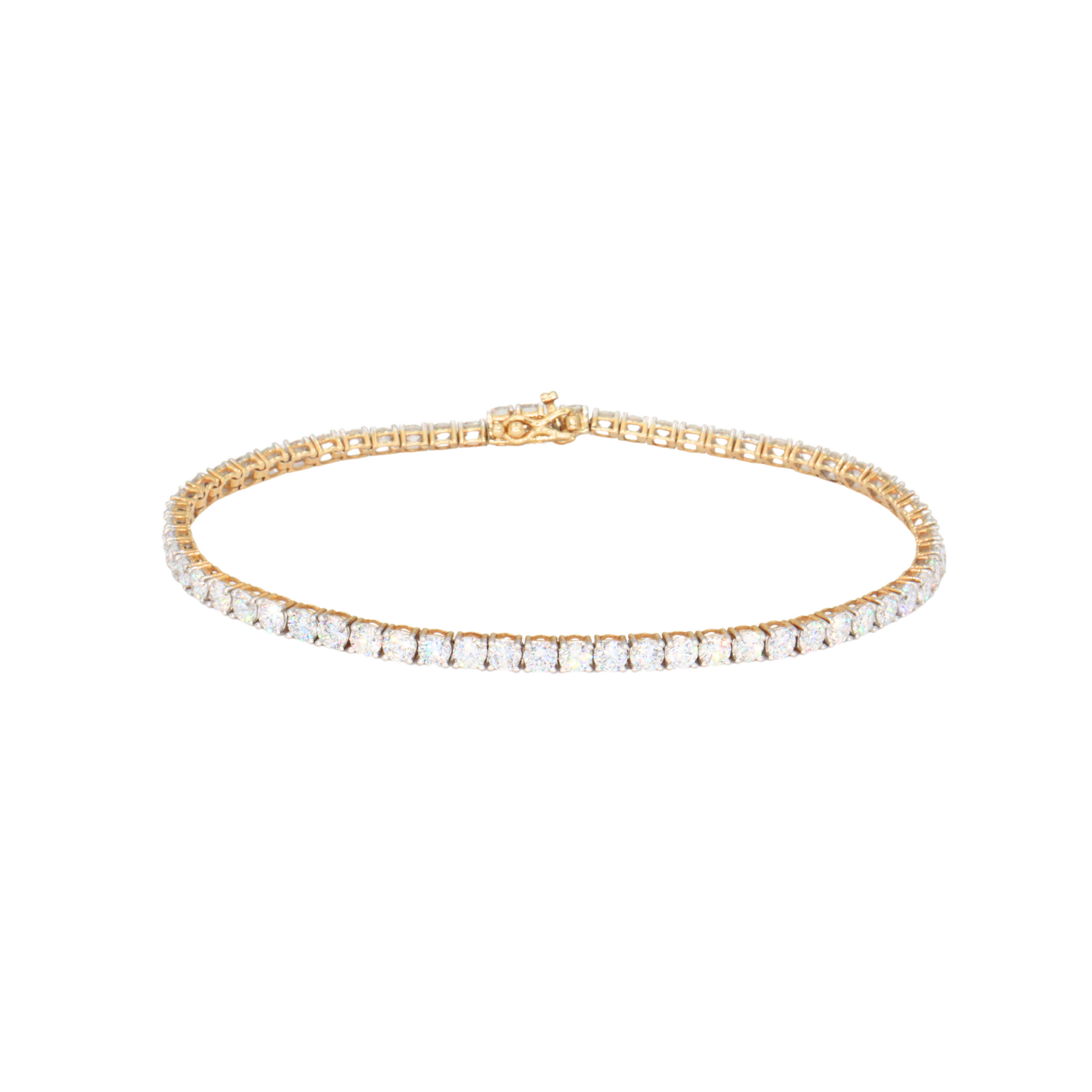 Pulsera tennis con diamantes LAB