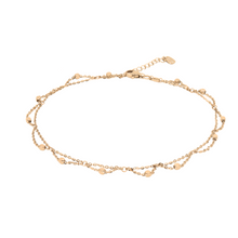 Tobillera con dangling chain