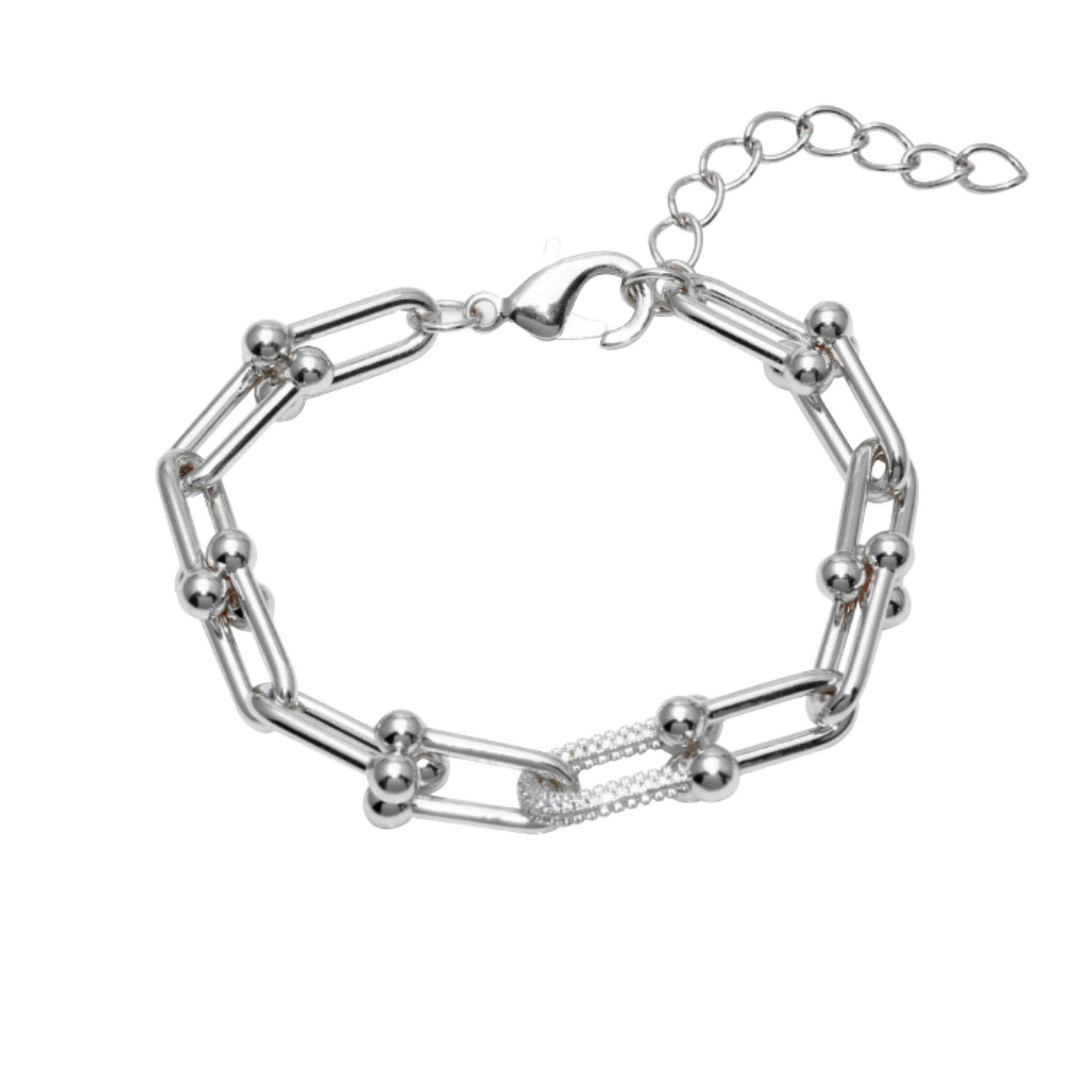 Pulsera de chunky U-Shape links