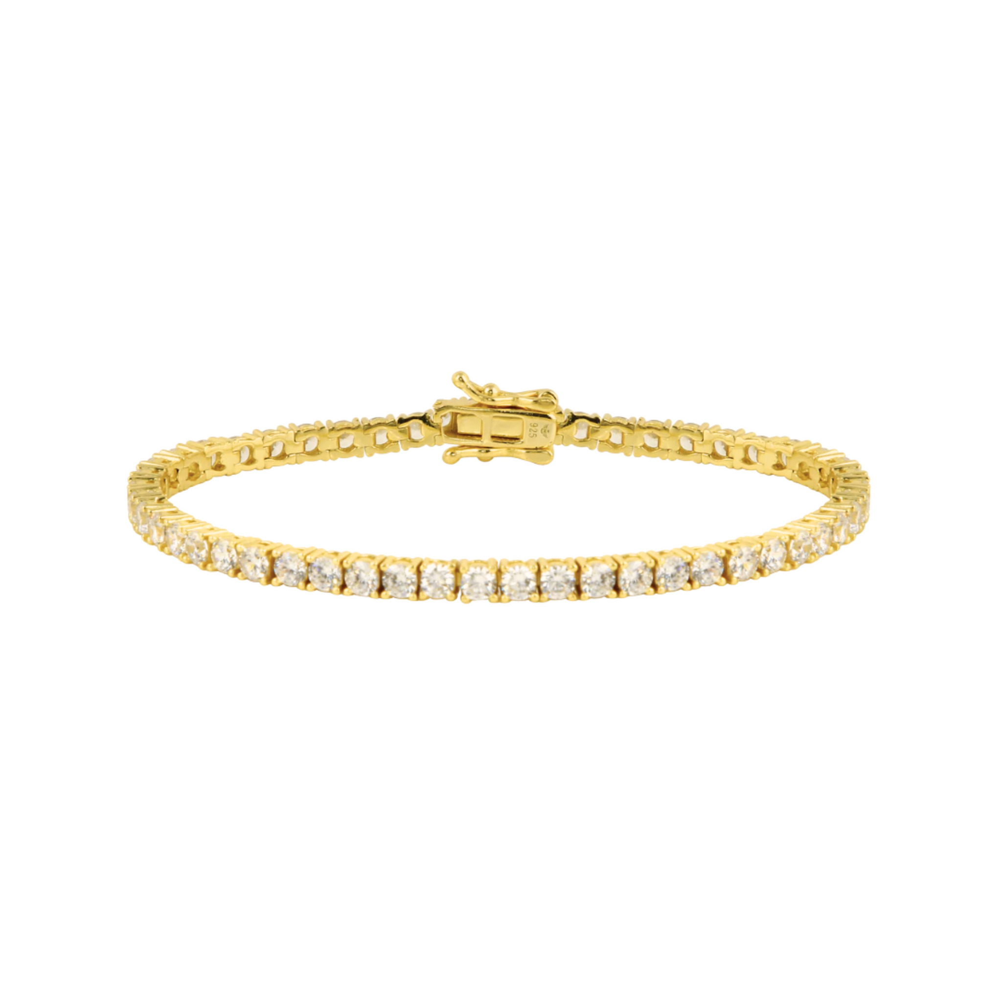 Pulsera tennis con circonias