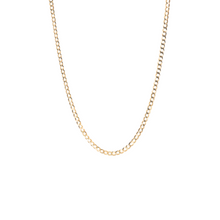 Cadena cubana de oro macizo 10k