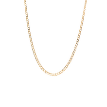 Cadena cubana de oro macizo 10k