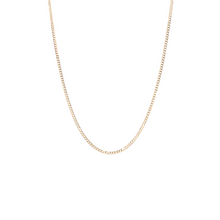 Cadena cubana de oro macizo 10k