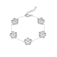 Pulsera de flores fluted
