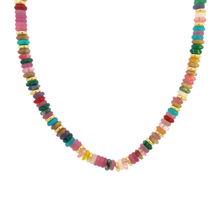 Collar con beads de piedras naturales