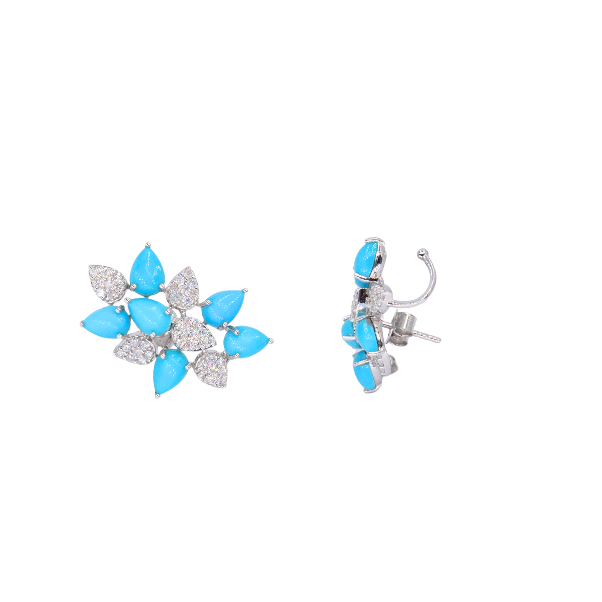 Crawlers con clusters de drops en turquesas y diamantes