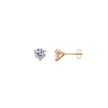Studs Round con diamantes LAB 2.00CT