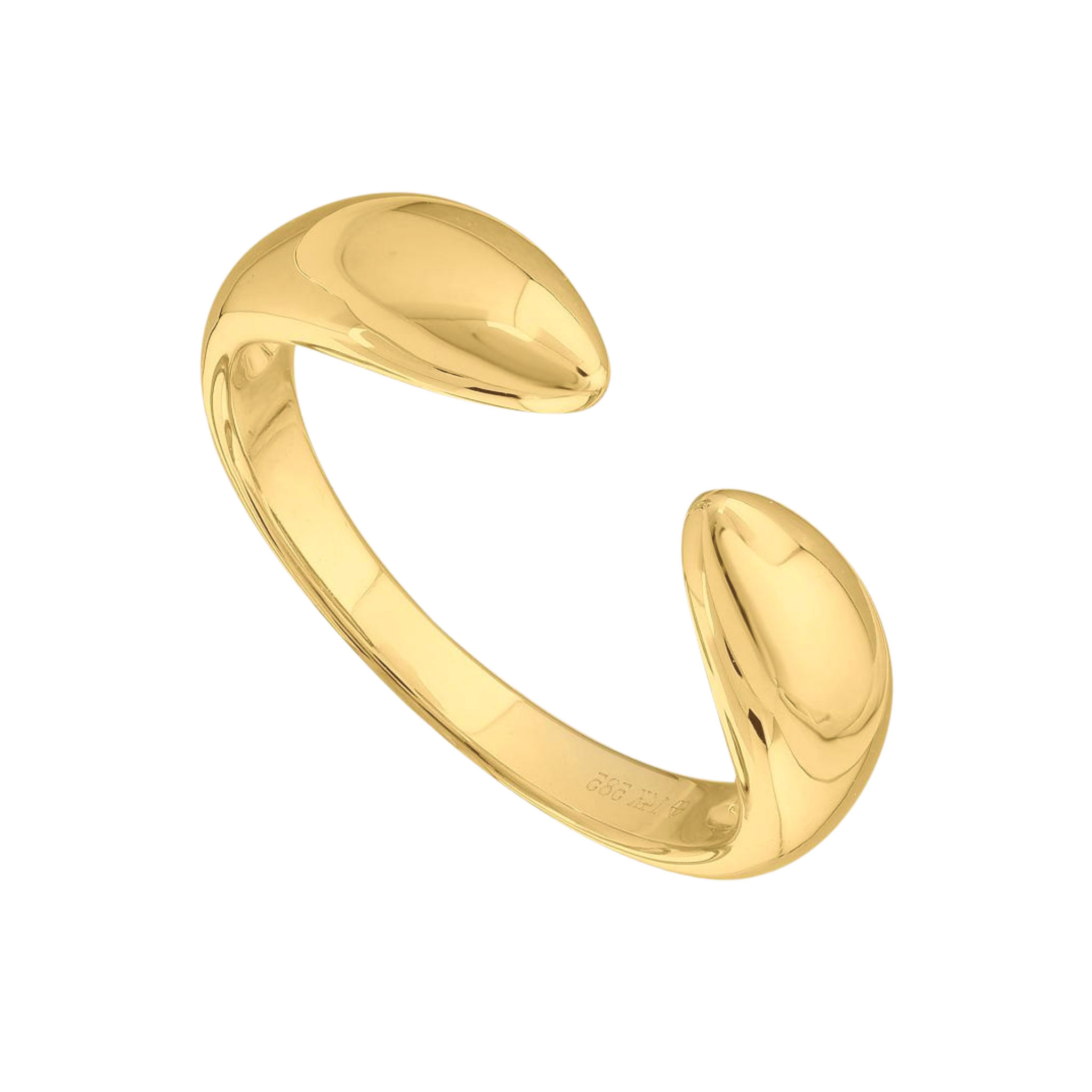 Anillo claw liso