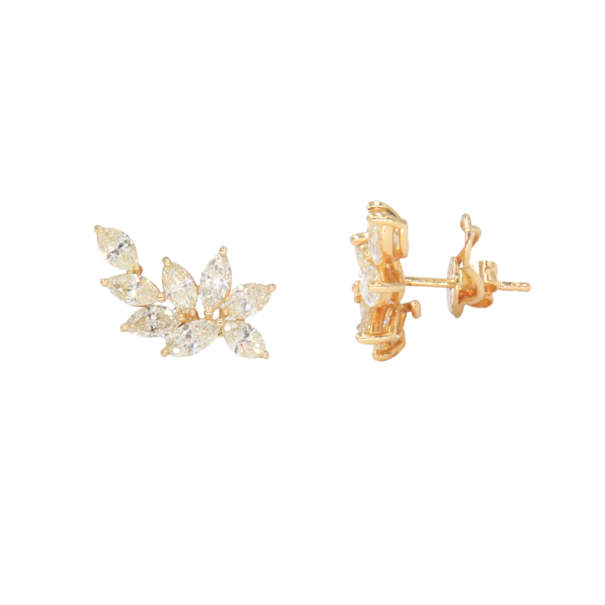 Crawlers con yellow diamonds 4.01CT