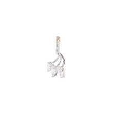 Earring jacket con drops de diamantes LAB