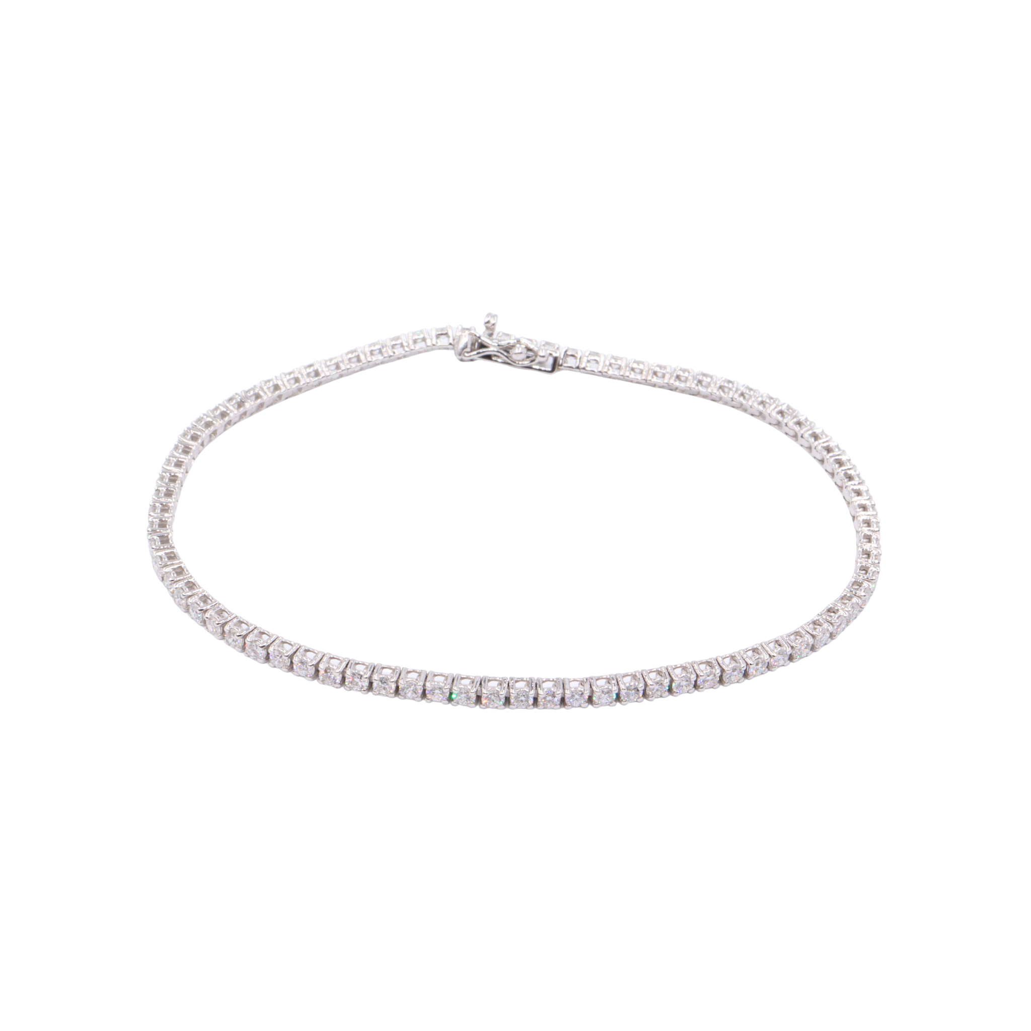 Pulsera tennis mini con diamantes LAB
