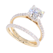 Duo de anillos de matrimonio LAB