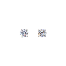 Studs Round con diamantes LAB 3.39CT