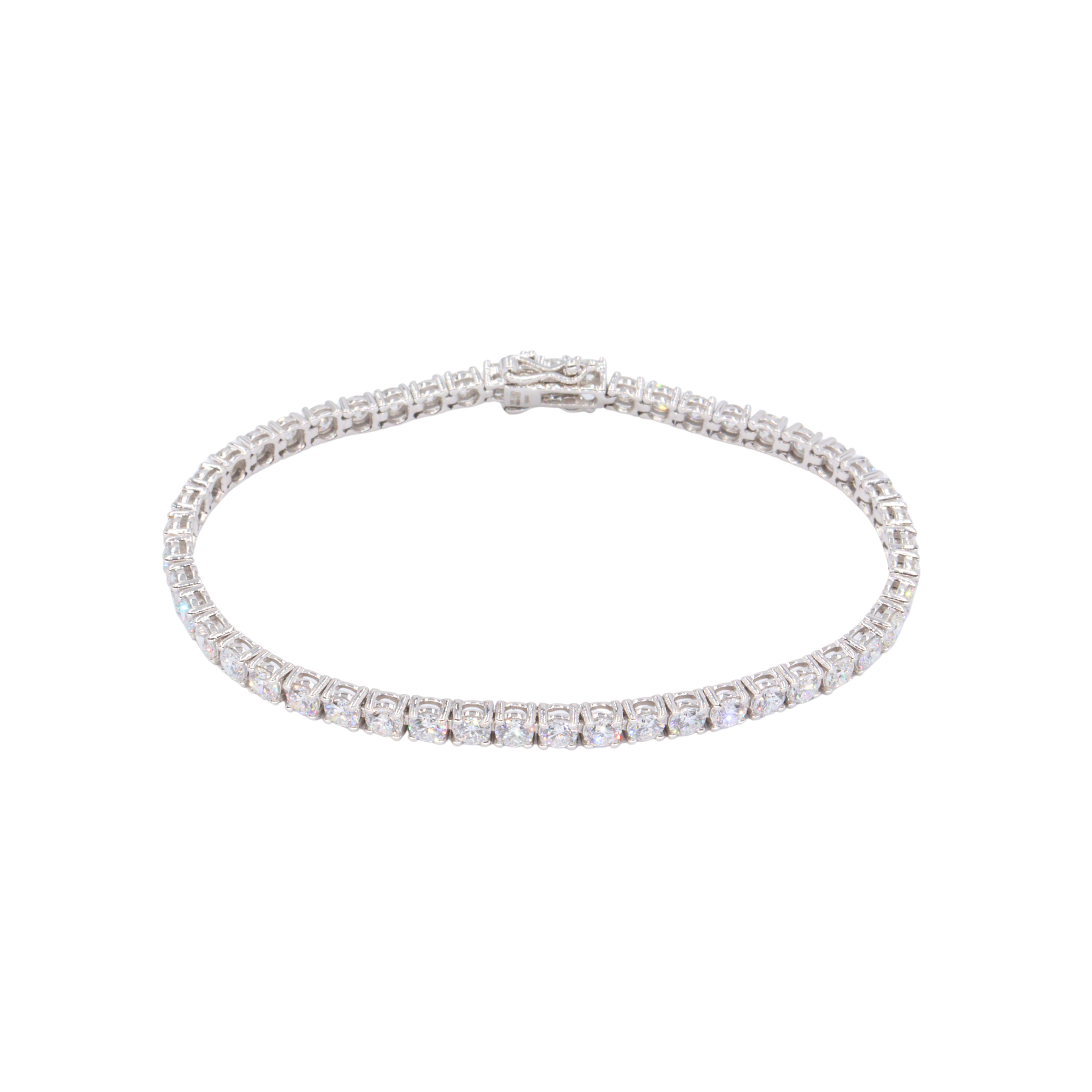 Pulsera tennis con diamantes LAB 6.00CT