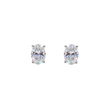 Studs oval cut LAB 3.00CT