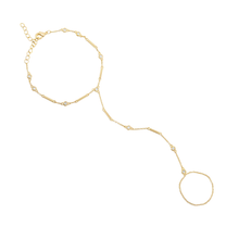 Handchain con barritas y circonias