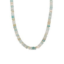 Collar con beads de piedras naturales