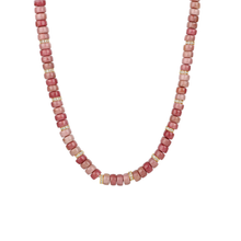 Collar con beads de piedras naturales