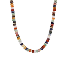 Collar con beads de piedras naturales