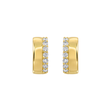 Argollas con diamantes LAB