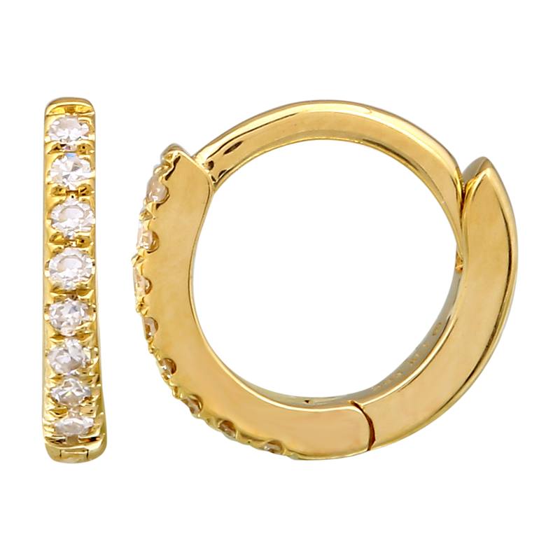 Argollita de diamantes