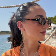 Arete doble studs para piercing