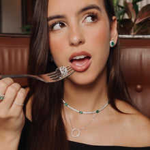 Statement ring con diamantes