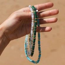 Collar con beads de piedras naturales