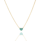 Collar de plata 925 con dije de corazón